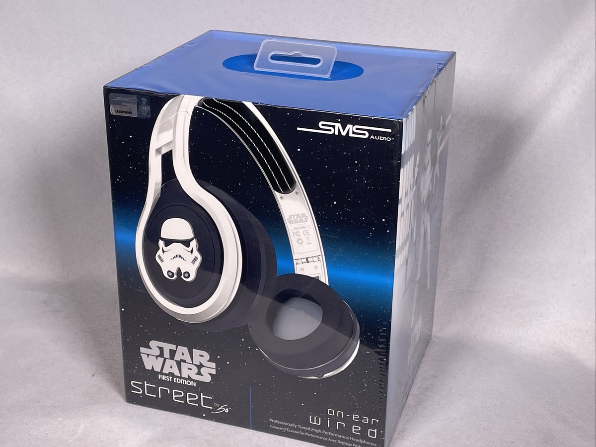 Stormtrooper Headphones SMS Audio 50 Cent Star Wars 1st Edition