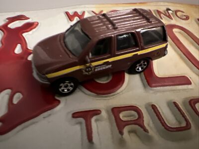 Matchbox Ford Expedition Sheriff Brown, Mattel 1:68 Auto Modell