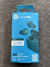 JLab - GO Air POP True Wireless In-Ear Headphones - Teal