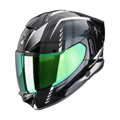 Scorpion EXO 530 Air Theras Schwarz-Chamäleon-Weiß Gr. S Motorradhelm Integral