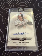 Adley Rutschman Ivory Chrome 2025 Black /50 Auto