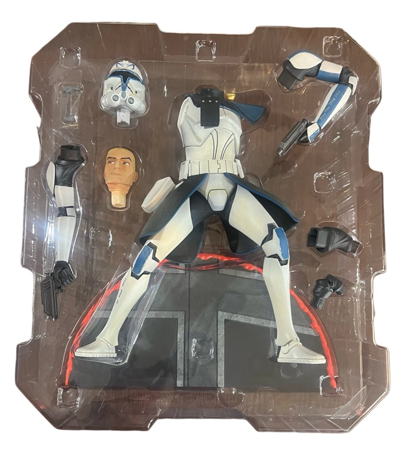 Estatua ARTFX Kotobukiya Star Wars the Clone Wars Capitán Rex escala 1:7 Foto 4 de 4