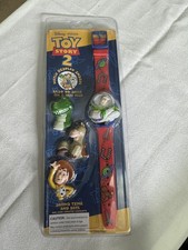 Vintage Disney Buzz Lightyear Watch Toy Story Digital Kids Sealed in Package New