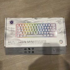 Razer Huntsman Mini Mercury 60% with Clicky-P...