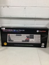 Keychron Q6 Ultra 8K Swapable RGB full size - White, brown, red