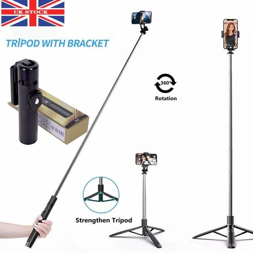Selfie Stick Tripod with Remote 3-in-1 Extendable Tripod Monopod Stand for Phone