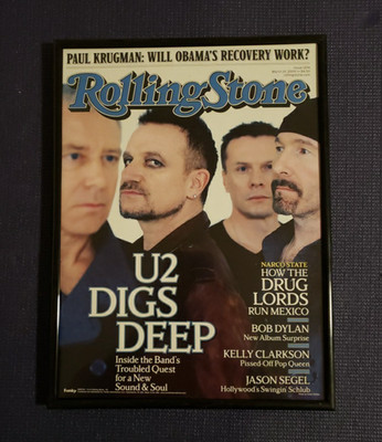 Rolling Stone Magazine U2 Bob Dylan Kelly Clarkson Jason Segel Leonard Cohen