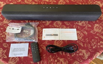  Amazon Fire TV Soundbar Speaker with DTS VirtualX and Dolby Bluetooth Audio 