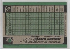 1991 Bowman Blank Front Mark Leiter #138 5hy