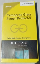 iPhone 8 7 6s 6 Screen Protector Touch JETech Premium Tempered