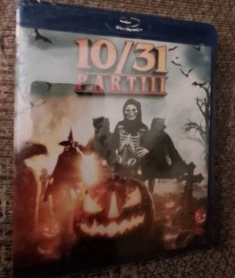 10/31 Part 3 Bluray W/RARE SlipCover- Halloween Horror Anthology  NEW Sealed