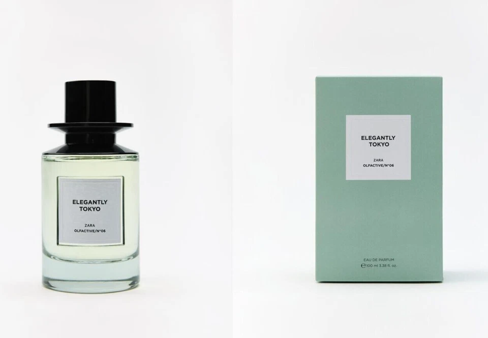 ZARA ELEGANTLY TOKYO N.6 EDP Spray Duft Damen Parfüm 100 ml 3,38 Oz Neu - Bild 2 von 3