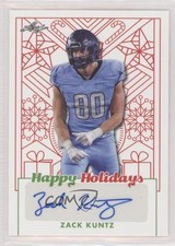 2023 Leaf Holiday Packs Zack Kuntz #BA-ZK1 Auto qf6