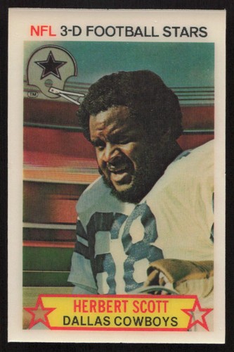 1980 Stop 'N' Go #2 Herbert Scott Dallas Cowboys SET BREAK!
