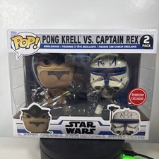 Funko Pop! Vinyl: Star Wars - Pong Krell vs. Captain Rex 2-Pack -(Exclusive)