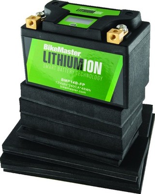 BikeMaster Lithium Ion 2.0 Battery BMP14B-FP 134x65x92mm 250 CCA 780853