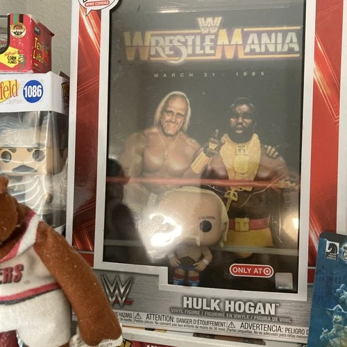 Funko POP! WWE Covers: WrestleMania - Hulk Hogan #01 TARGET EXCLUSIVE