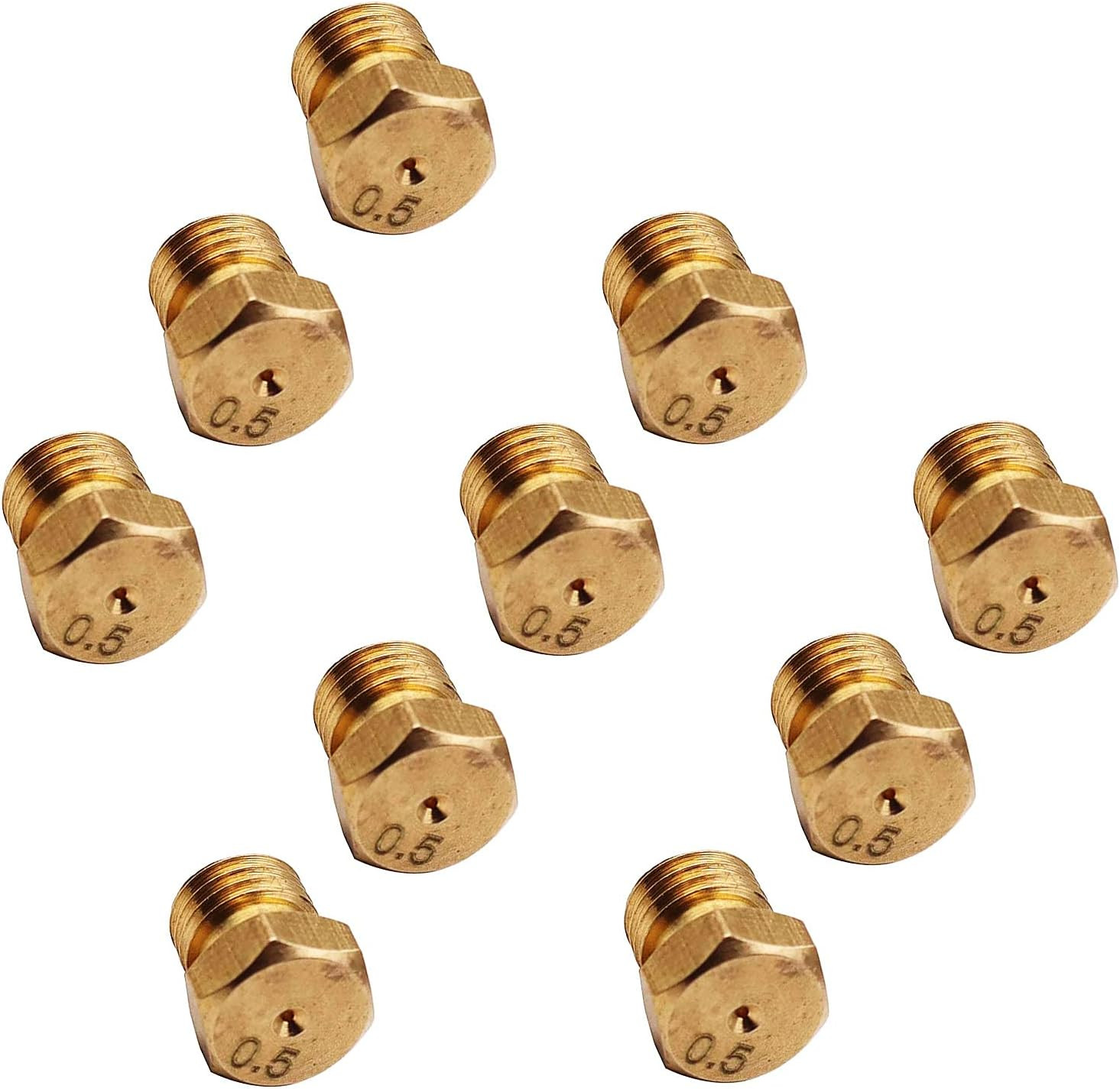 Diy Burner Parts Brass Jet Nozzles For W