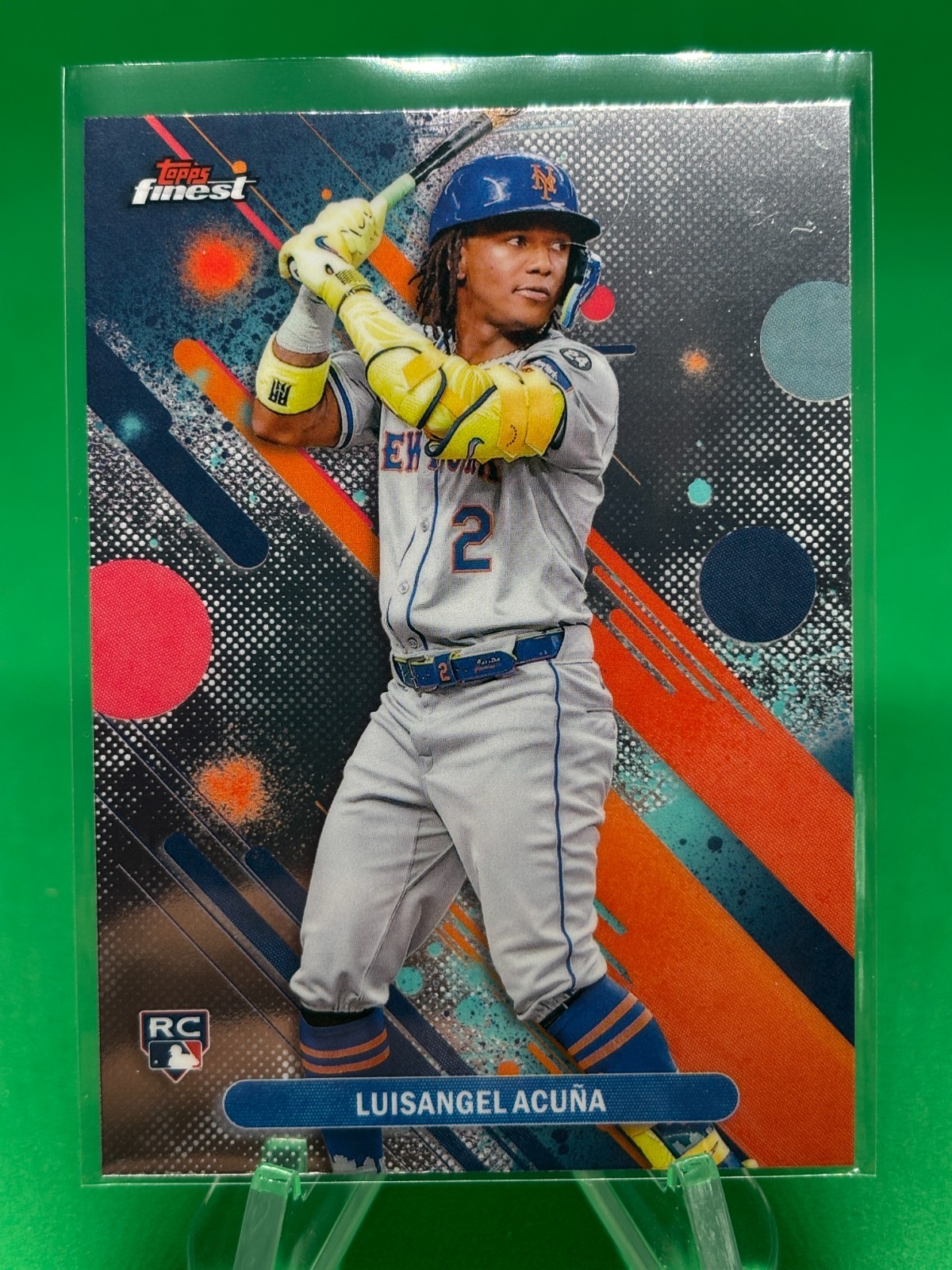 Luisangel Acuna Rookie Card 2025 Topps Finest #52 New York Mets