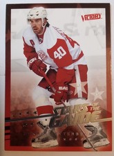 08 09 Victory HENRIK ZETTENBERG Stars of the Game Hockey card #SG 20 Red Wings