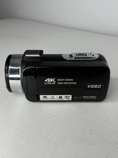4K Video Camera Camcorder 48MP 30FPS with IR Night Vision18X Digital Zoom Cam