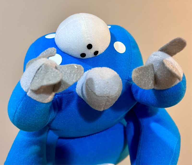 Tachikoma Blue GHOST IN THE SHELL 8 inch Plush Stand Alone Complex