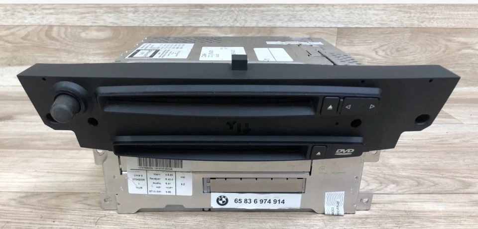 RADIO NAVEGACIÓN DELANTERA BMW OEM 525 530 535 545 550 M5 645 650 M6 CD CCC 04-07 3 Foto 2 de 3