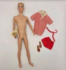 Original Vintage Mattel  1960s Barbie Boyfriend KEN with full costume in EXC