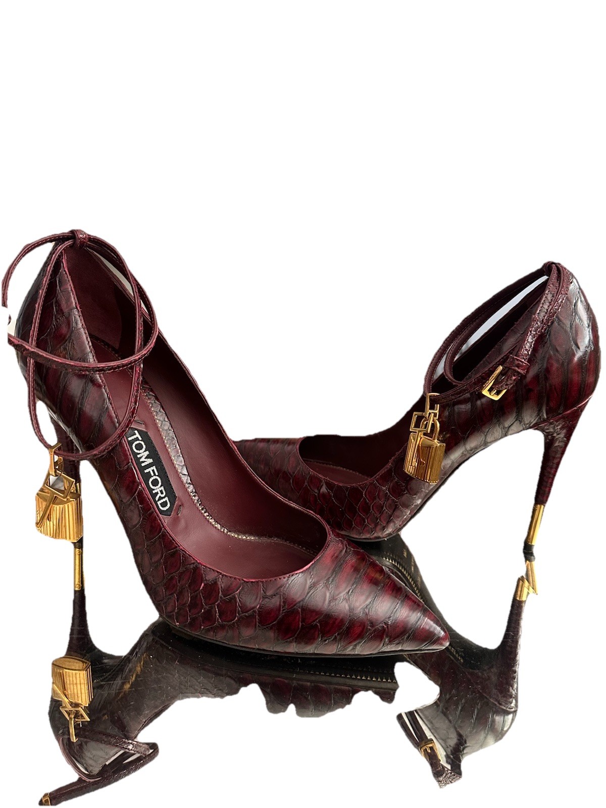 Tom Ford Python Pumps Size 39.5 - image 2