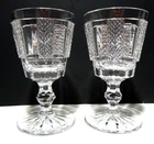 *VINTAGE* Waterford Crystal PERIOD PIECE HIBERNIA (1968) Set 4 White Wine 5 1/8"
