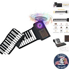 Modern 61 Keys Roll-Up Piano with Bluetooth - Unleash Your Musical Creativity