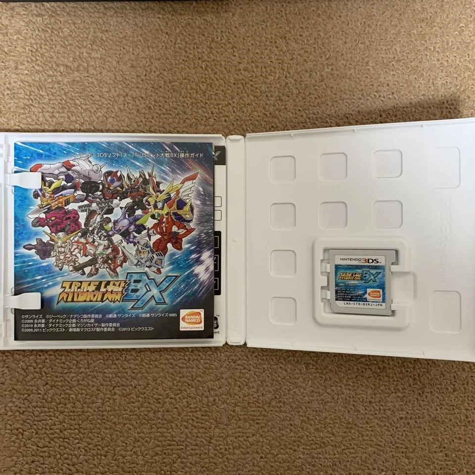 Super Robot Wars K, W, L & 3DS UX, BX 5Games set Japan Evangelion Gundam DS  - Image 3 of 4