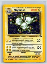 Magneton 11/62 Fossil Unlimited Holo HP/DMG on eBay