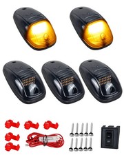 Smoke Lens Cab Marker Lights 5pcs Compatible With Dodge Ram 1500 2500 3500