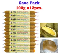 12x Monthong Durian Paste Thai King Fruit Premium Delicious Snack Food 100g