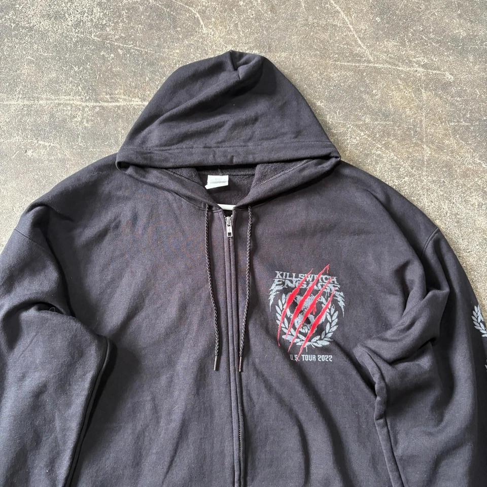 Chaqueta Killswitch Engage Para Hombre Talla XL Negra 2022 Sudadera con Capucha Atonement Foto 2 de 4