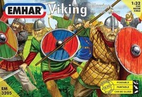 Emhar EM7205 3205 Wikinger Krieger Plastikbausatz 1/32 T48 Post