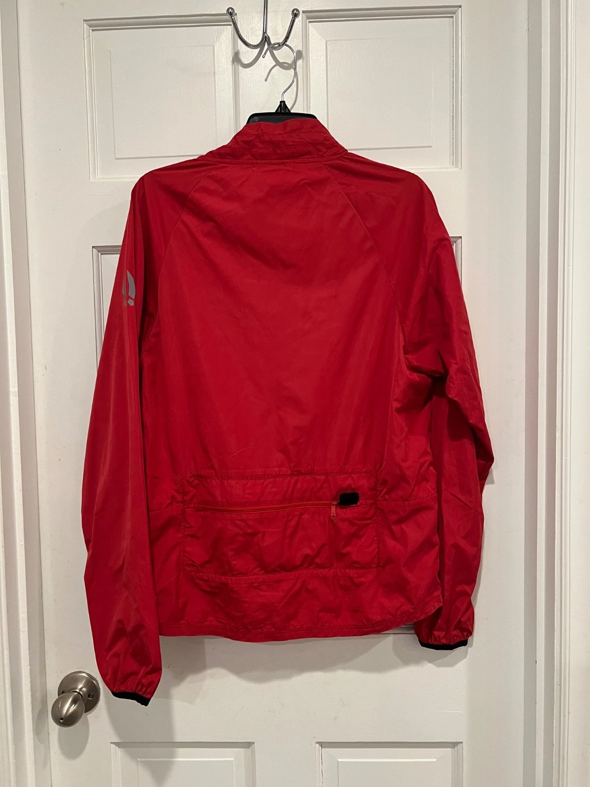 NWT Bearded Goat Full Zip Up Jacket Red Size Small Lumbar Pocket Outdoor Hiking - product detail image 5