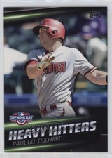 2016 Topps Opening Day Heavy Hitters Paul Goldschmidt #HH-12 sh7