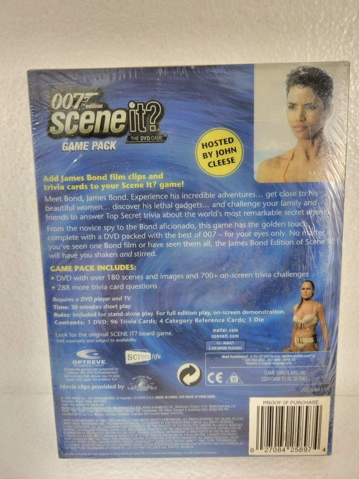 007 Edition Scene It? The DVD Game James Bond Trivia Game Brand New - Image 2 of 2