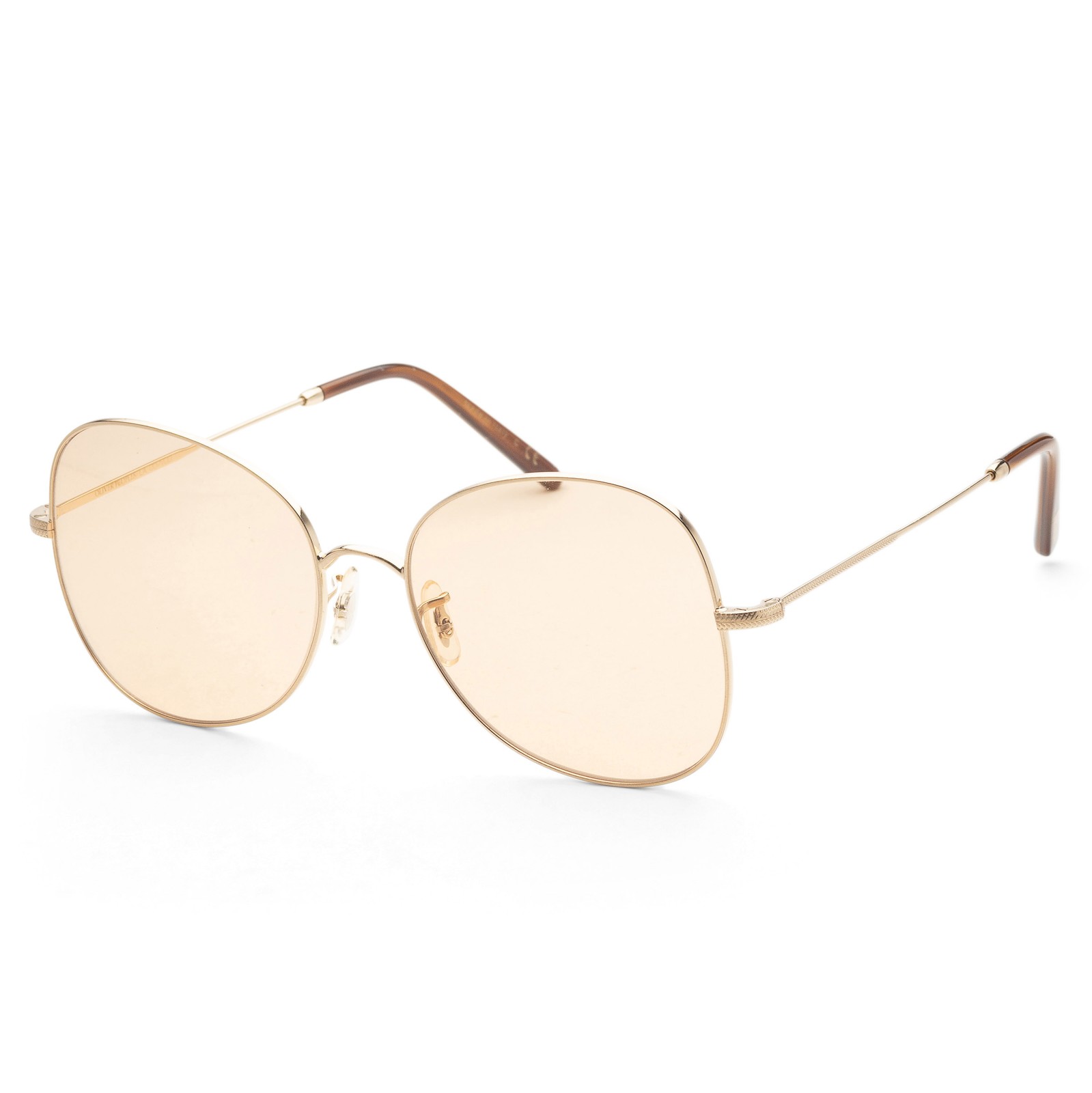 Oliver Peoples Womens 56mm Brushed Gold Sunglasses OV1313-5245-56 19490₽