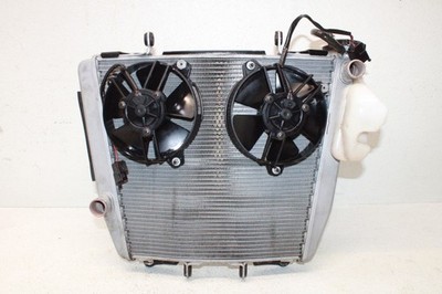 11-15 APRILIA TUONO V4R APRC OEM RADIATOR EVOTECH GUARD LEFT RIGHT FAN RESERVOIR
