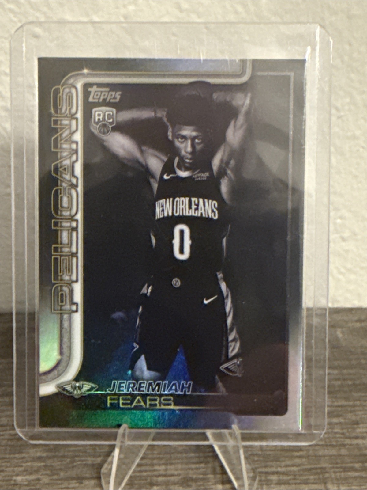 2025-26 Topps Black Friday Exclusive Jeremiah Fears Blackout RC #207