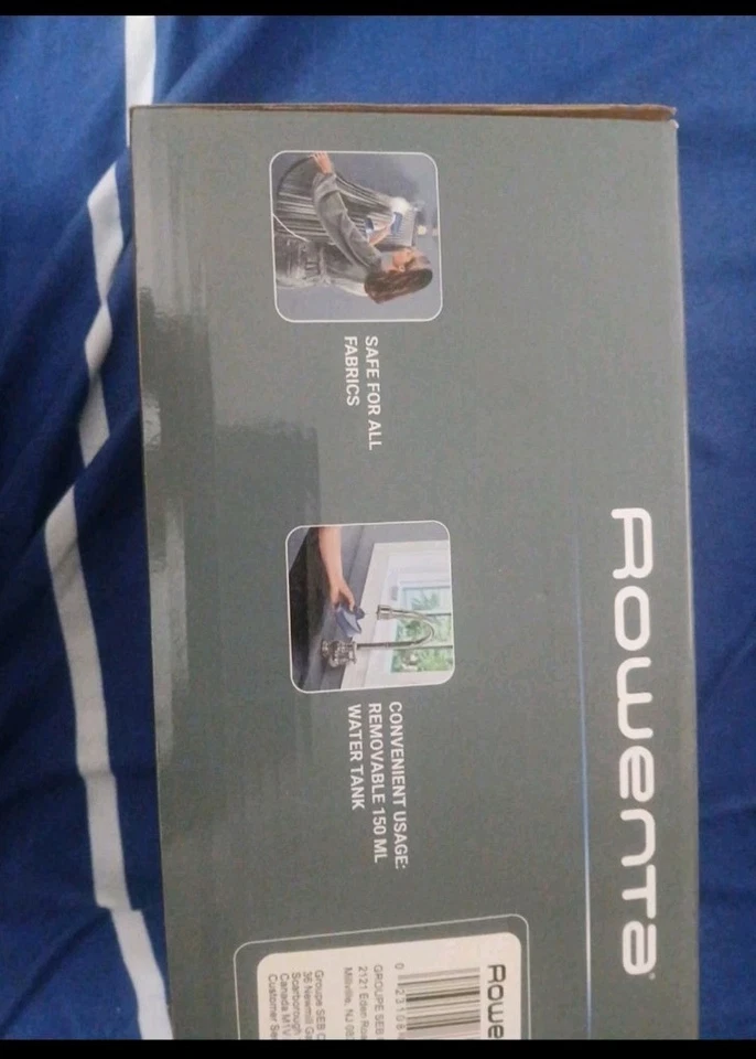 Rowenta X-Cel Powerful Garment Fabric Steamer Deep Dive Blue White - Image 3 of 4