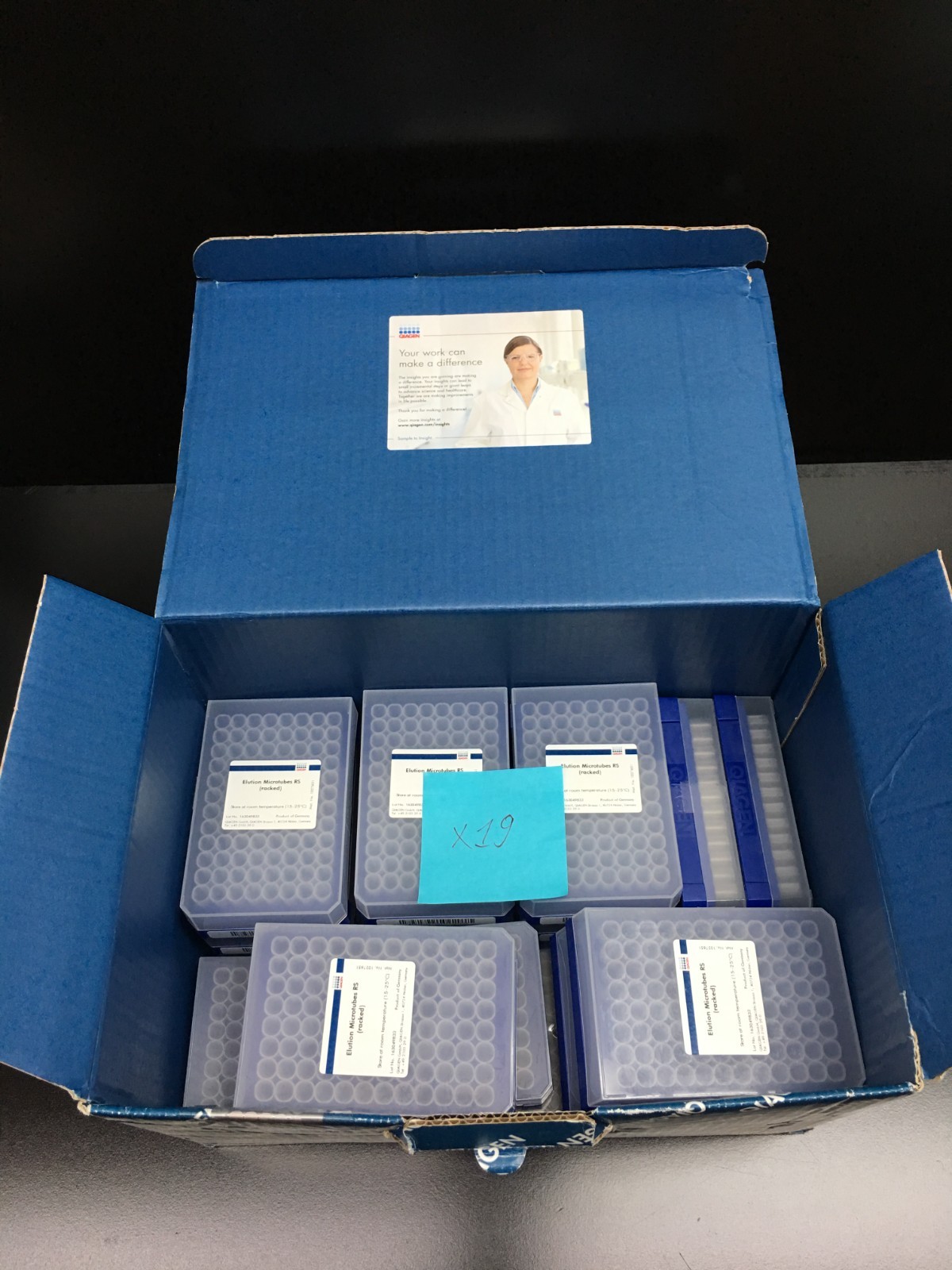 Qiagen Cat No 120008 Elution Microtubes RS 24x96 Lot 19 PCS