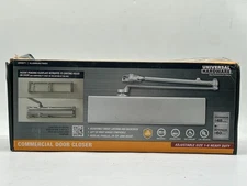 Universal Hardware Heavy Duty All-in-1 Aluminum Commercial Door Closer UH4071