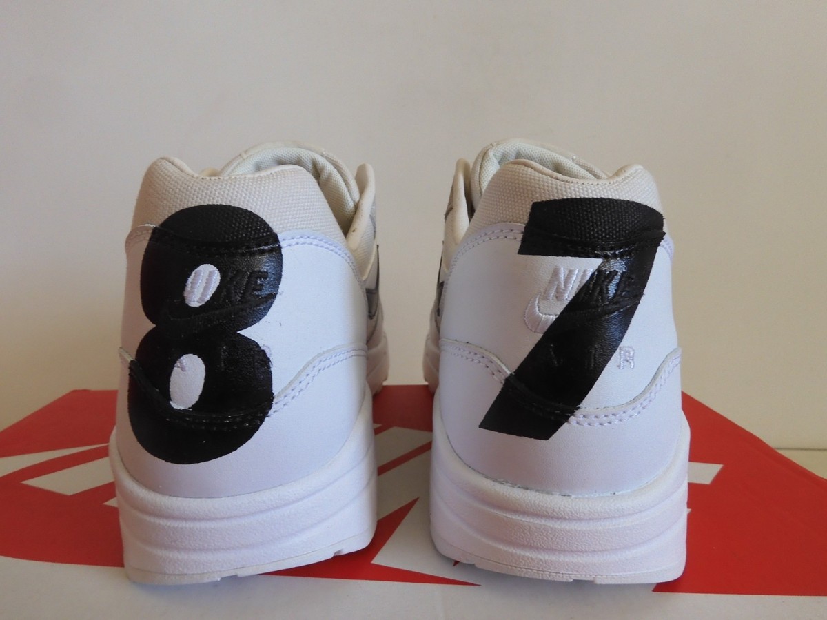Nike Air Max 1 Premium Phantom 87 White-Black-Phantom Sz 10.5 