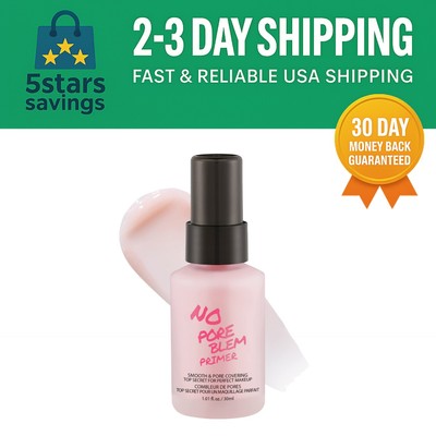 Pore Minimizing Face Primer, 1.01 fl.oz - Plant-Based Hydration & Coverage