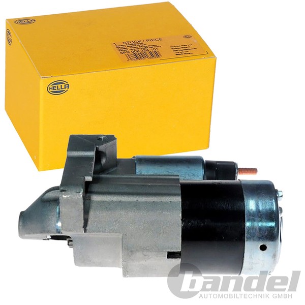 Hella Anlasser Starter 1,4Kw Passend FüR Dacia Logan Sandero Nissan Almera-image