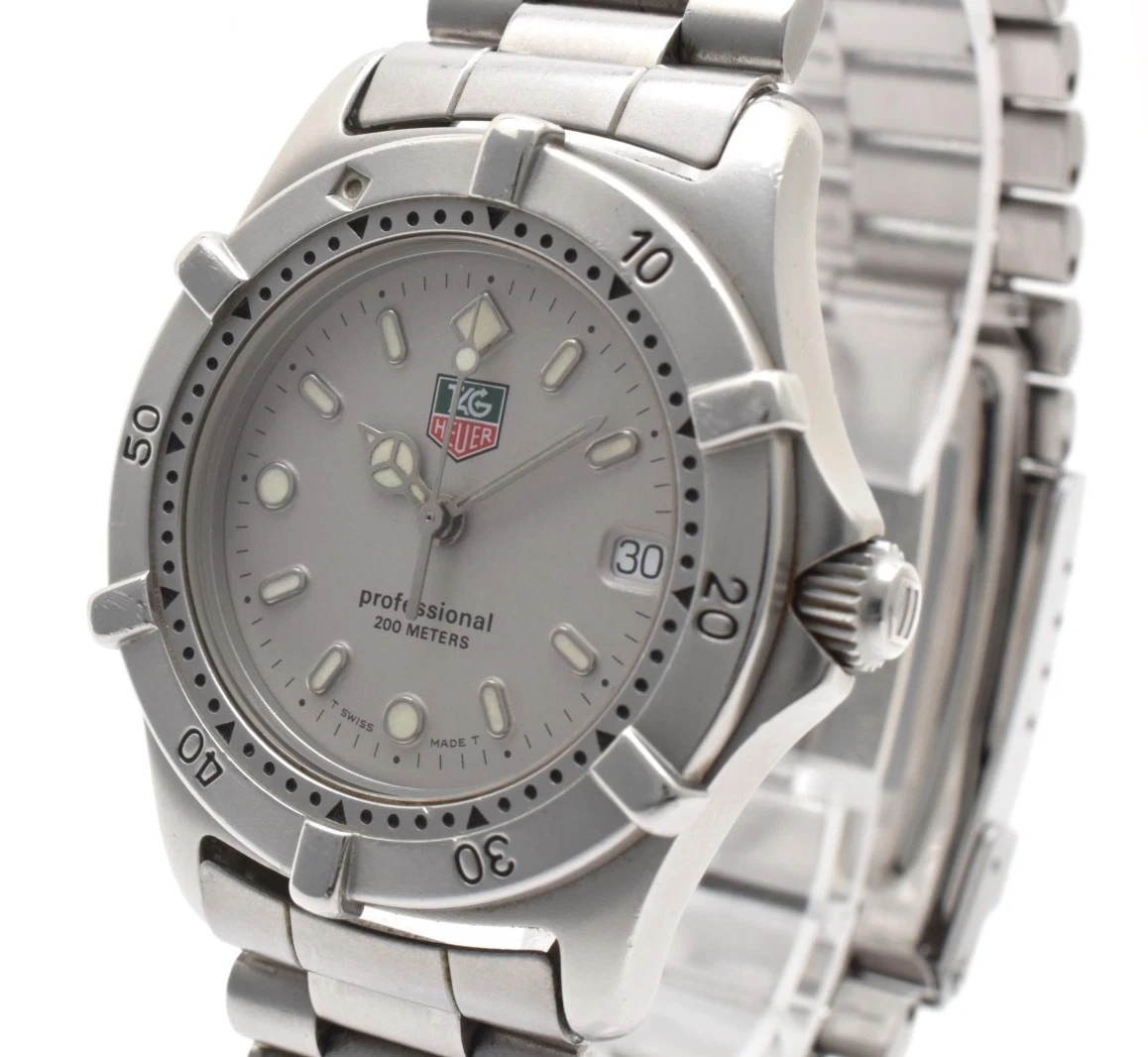 Buy TAG Heuer 2000 Gray Men's Watch - WE1211-R online | eBay